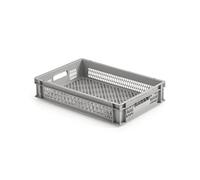 Bac en plastique Alutec 75050 grillagé (l x H x P) 600 x 120 x 400 mm gris 1 pc(s)