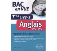 Bac en vue • Anglais • Préparation et révision intensives - Tles L, S, ES (LV1 - LV2) - Saliha Azzouz - Ellipses - broché - Scolaire / Universitaire