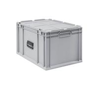Bac Euro NextGen Portable | HxLxP 33,5x40x60cm | 65 litres | Eurobox, boîte industrielle, boîtes de rangement, empilables, conteneur de stockage, bacs de rangement