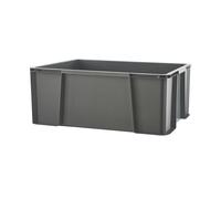 Bac euro pour utilisation intensive Sundis 27L gris foncé
