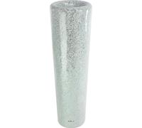 Bac Fibre De Verre Miroir Int. Colonne Ronde D 39 X H 124 Cm Argent