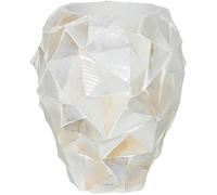 Bac Fibre De Verre Sea Int. Vase D 17 X H 24 Cm Creme