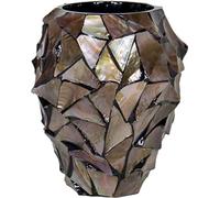 Bac Fibre De Verre Sea Int. Vase D 17 X H 24 Cm Marron