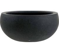 Bac Fibres De Verre/ Composite Ext. Bol Ø 57 Cm H 27 Cm Noir
