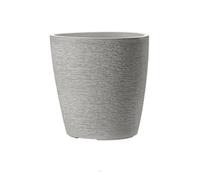 Bac Fibres De Verre/ Composite Ext. Bullet Ø 50 Cm H 50 Cm Gris Gris