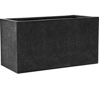 Bac Fibres De Verre/ Composite Ext. Claustra 77 Cm 37 Cm H 47 Noir