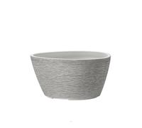 Bac Fibres De Verre/ Composite Ext. Coupe Ø 65 Cm H 35 Cm Gris Gris