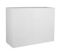 Pot Loft L Graphit - Blanc Cérusé - 78.5x29.5x60cm 46l - Eda Plastiques - Intérieur Et Extérieur