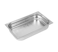 Bac Gastro Inox 18/10 Perforé 100 mm - GN 1/1 - Vogue - Inox13,5L inox G