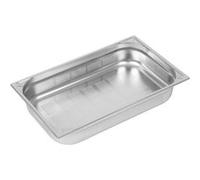 Bac Gastro Inox 18/10 Perforé 100 mm - GN 1/1 - Vogue - Inox13,5L inox
