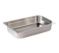 Bac Gastro Inox GN 1/1 - 65 mm - Vogue - Acier inoxydable9 Gris G