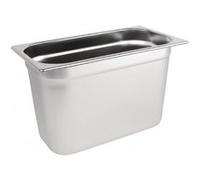 Vogue Gastronorm Casserole en acier inoxydable 1/3 7,5 l/200 mm de profondeur