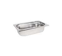 Vogue Récipient alimentaire en acier inoxydable K818 1/4 1,7 L 65 mm Argenté