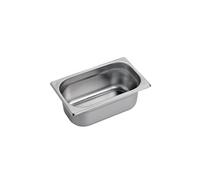 Bac Gastro Inox GN 1/4 - Profondeur 100 mm - Gastro M - Inox320 cl