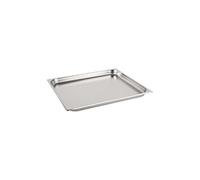 Vogue Gastronorm Poêle 2/1 en acier inoxydable 40 mm de profondeur