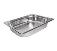 Vogue Gastronorm Poêle perforée en acier inoxydable 150 mm de profondeur