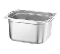 Bac gastronome HENDI GN 2/3 inox 17 L (354×325×200 mm)