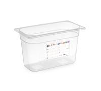 Bac Gastronorme GN 1/3 2,5L Transparent 325x176x(H)65 mm - Hendi HENDI