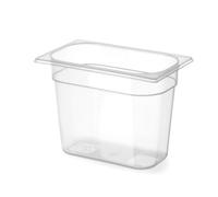 Bac Gastronorme Profi Line GN 1/4 5,5L Transparent 265x162x(H)200 mm - Hendi HENDI