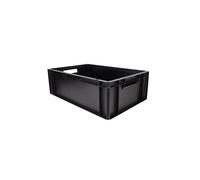 Bac Gerbable - Box and Beyond - 60 x 40 x 20 cm - 40L - Charge 20 kg - Plastique Noir - Stockage, Rangement, Outils, Bricolage