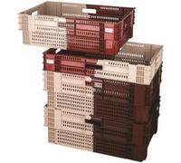 Bac gerbable emboîtable Allibert professionnel 600 x 400 x 187 mm à contenance de 35 Lt G