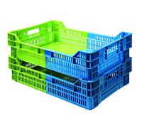 Bac gerbable emboîtable professionnel 600 x 400 x 244 mm à contenance de 45 Lt