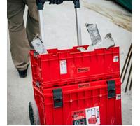 Bac gerbable - Qbrick System - ONE Box 2.0 Plus - 35L - Rouge - Inserts M8