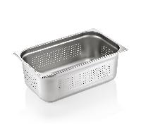 Bac GN 1/1 Inox 18/8 Perforé - 28 L H 200 mm - WAS Germany