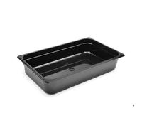 Bac GN 1/1 Profi Line Noir - Hendi - Noir - l325- L530- P100- h- Polycarbonate