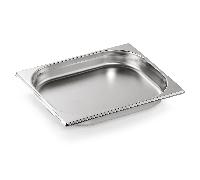 Bac GN 1/2 ECO en Acier au nickel-chrome 2 L H 40 mm Lot de 6 - WAS Germany