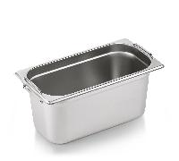 Bac GN 1/3 Inox avec Poignées Tombantes 5,7 L H 150 mm - WAS Germany