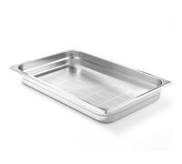 Bac GN 1/3 perforé inox H40 mm (325x176 mm) - Hendi 802540