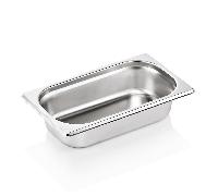 Bac GN 1/4 ECO en Acier au nickel-chrome 1,8 L H 65 mm - Lot de 6 - WAS Germany