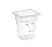 Bac GN 1/6 2,4L Transparent 176x162x(H)150 mm - Hendi HENDI