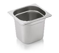 Bac GN 1/6 Inox 2,4 L H 150 mm - WAS Germany