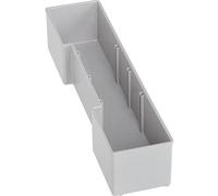 Bac gris U3 pour mallettes L-Boxx 102 et 136 70 x 310 x 63 mm