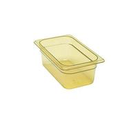 Bac haute température GN 1/4 - 3 profondeurs - - Plastique sans BPA100 mm170 cl