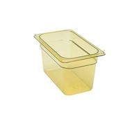 Bac haute température GN 1/4 - 3 profondeurs - - Plastique sans BPA155 mm170 cl