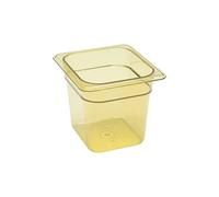 Bac haute température GN 1/6 - 3 profondeurs - - Plastique sans BPA150 mm100 cl