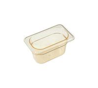 Bac haute température GN 1/9 - 2 profondeurs - - Plastique sans BPA100 mm570 cl