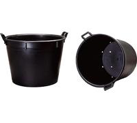 Bac ICS P134044, 32 litres, 44 cm, rond, fond perforé, avec trous, 2 poignées, hauteur 35 cm
