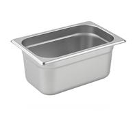 Bac Inox GN 1/3 Hauteur 150 mm - 32,5 x 17,6 cm - Grande Capacité - Bac Gastronorme Professionnel