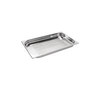 Vogue Bac Gastronorme inox perforé GN 1/1 40mm, capacité : 5,8 litres, Profondeur : 40 mm, passe au four et au lave-vaisselle, K839