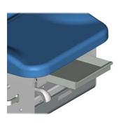 Bac inox pour divan Kompact / eKompact Promotal