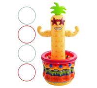 Bac isotherme hawaïen, buffet de glace de quarante-huit pouces, support de | Accessoire gonflable portable léger réutilisable de capacité pour les fêtes barbecue plage anniversaires graduations c
