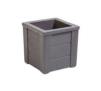 Bac jardinière Lakewood cèdre foncé