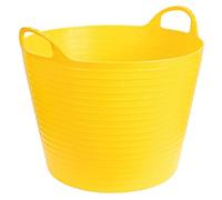 Bac Kerbl FlexBag (Poids : 680 g, Contenu : 28 l, jaune, Deux poignées, Polyvalent, Robuste) 323534