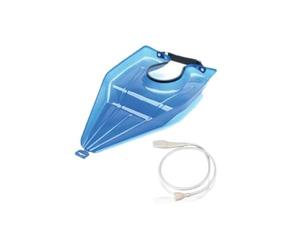 Bac Lave Tête portable Bleu + Douchette