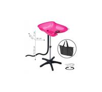Bac Lave Tête Portable Compact Rose