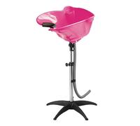 Bac lave tête rose coiffure avec pied